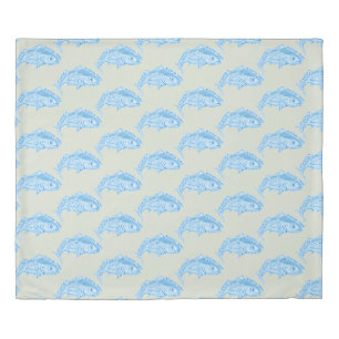 Atlantic bluefin tuna duvet cover