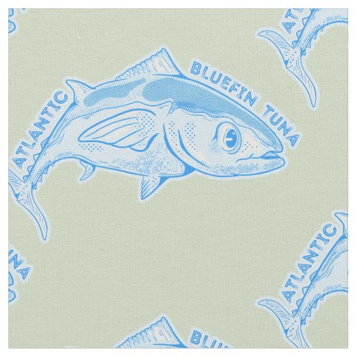 Atlantic bluefin tuna fabric