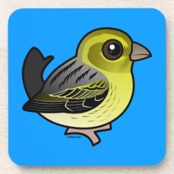 Cute Atlantic Canary Beverage Coaster