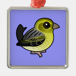 Atlantic Canary Metal Ornament