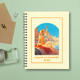 Atlantic City 1930s Pin-up Retro Vintage Undated Planner