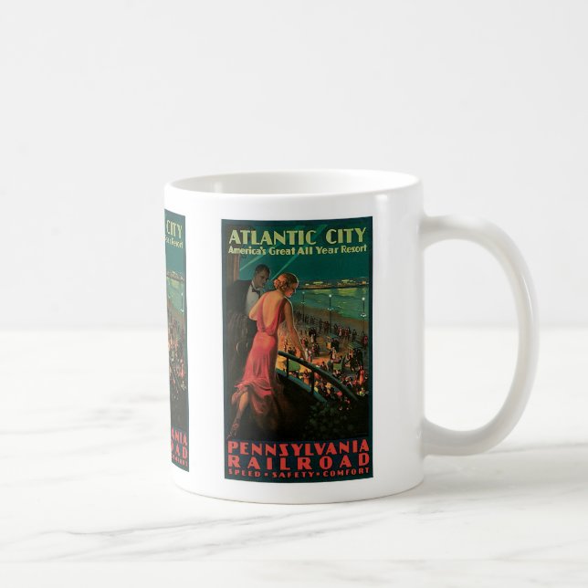 Atlantic City ~ All Year Resort Coffee Mug (Right)