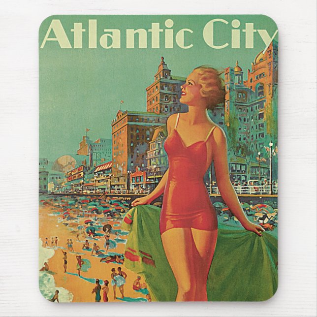 Atlantic City - America's All Year Resort Mouse Pad (Front)
