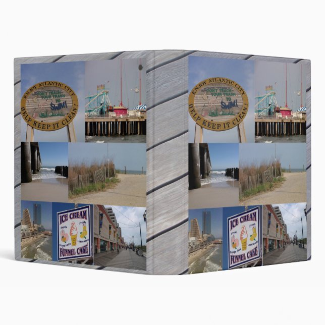 Atlantic City Boardwalk Binder (Background)