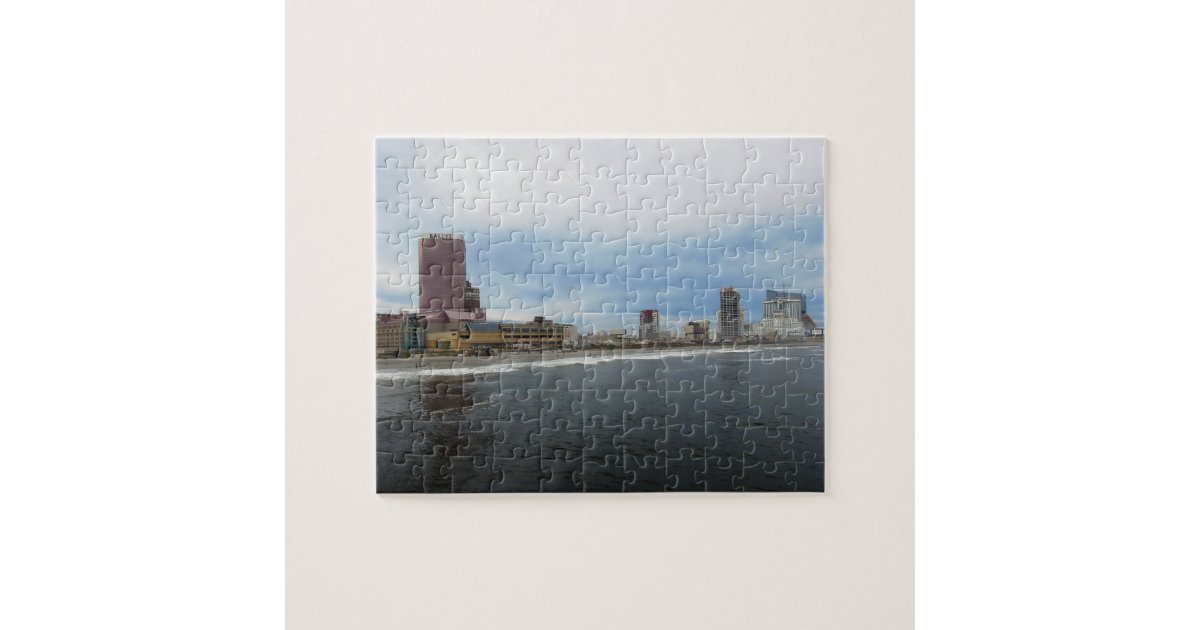 Atlantic City Jigsaw Puzzle Zazzle