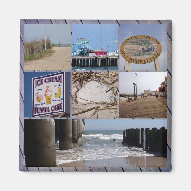 Atlantic City  Magnet (Front)