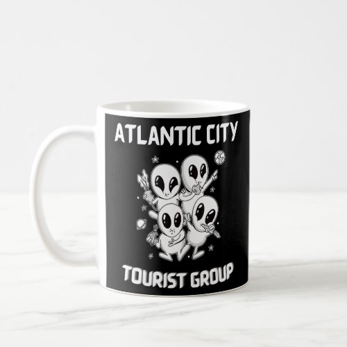Atlantic City Native Pride Alien Funny State Touri Coffee Mug