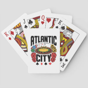 Atlantic City New Jersey Casino Gambling Poker Cards