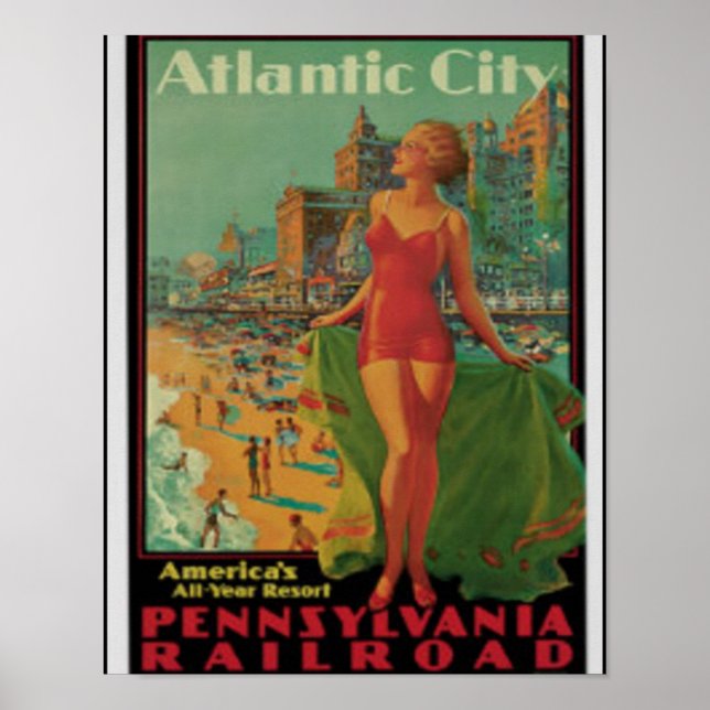 Atlantic City New Jersey Poster (Front)