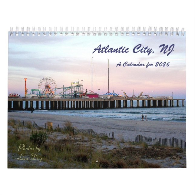 Atlantic City, NJ - A Calendar for 2026 (Cover)