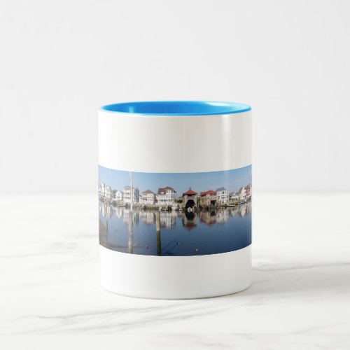 Atlantic City NJ Historic Gardners Basin Two_Tone Coffee Mug