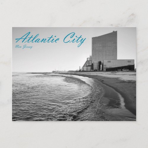 Atlantic City NJ Postcard