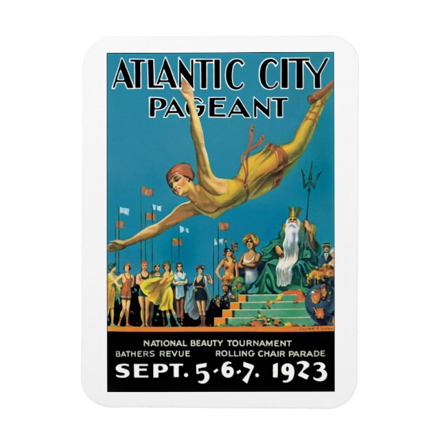 Atlantic City Pageant Magnet (Vertical)