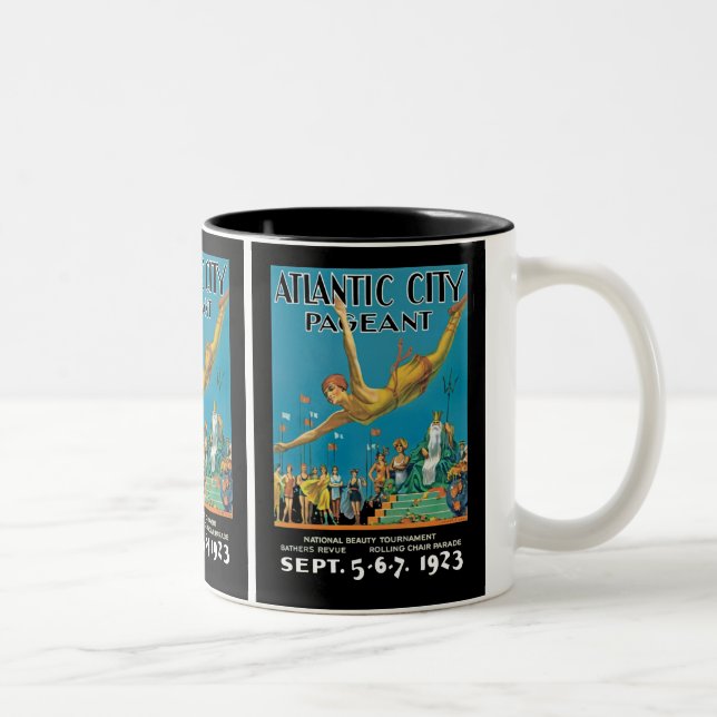 Atlantic City Pageant Two-Tone Coffee Mug (Right)