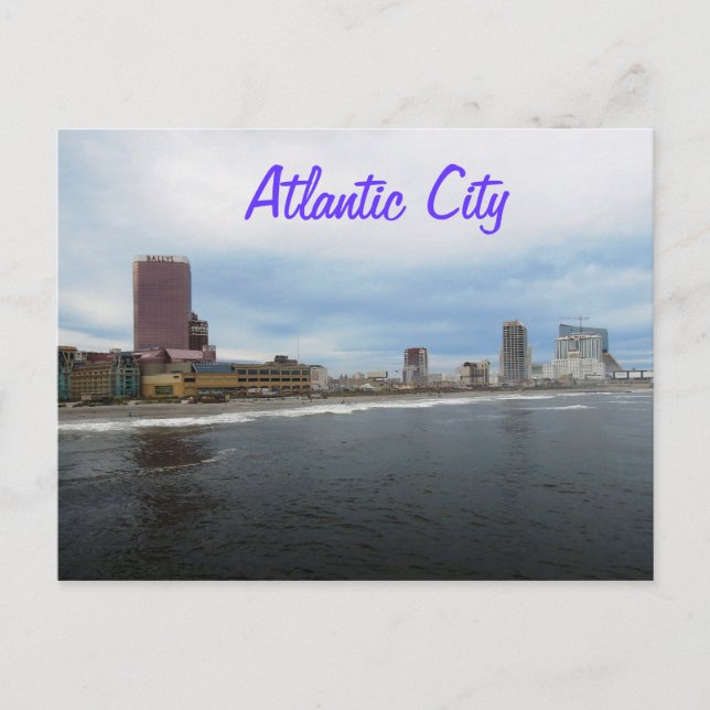 Atlantic City Postcard (Front)