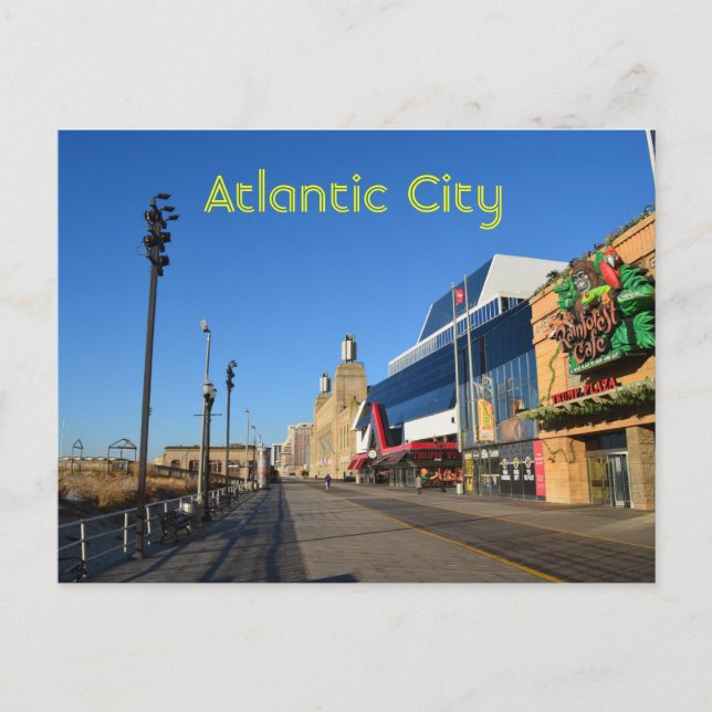Atlantic City Postcard (Front)