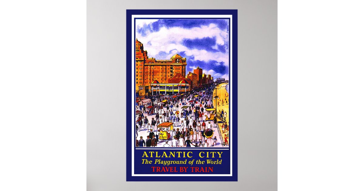 Atlantic City Poster Zazzle