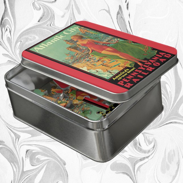 Atlantic City Resort, Pennsylvania Railroad Travel Jigsaw Puzzle (Creator Uploaded)