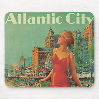 Atlantic City Resort, Pennsylvania Railroad Travel Mouse Pad