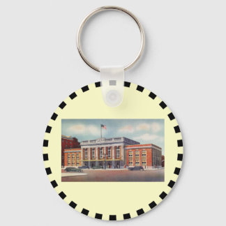Atlantic City Train Station PRSL 1936 Keychain