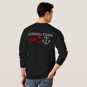 Atlantic Coast Canada Shirt Lobster Anchor by Lighthouse_Route at Zazzle