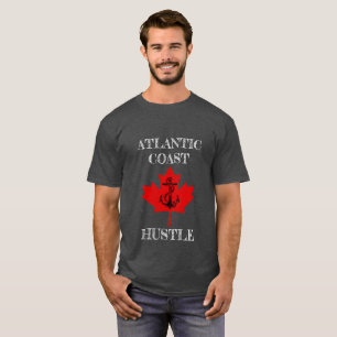 Atlantic Coast Hustle Canada Lighthouse Route  T-Shirt
