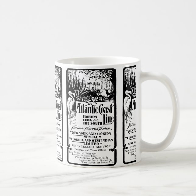 Atlantic Coast Line Railroad 1934 Coffee Mug (Right)