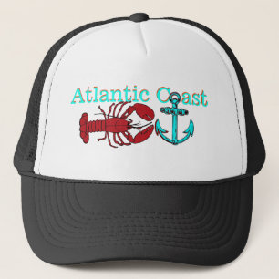 Atlantic Coast NS Lobster PEI NFLD Cape Breton Trucker Hat