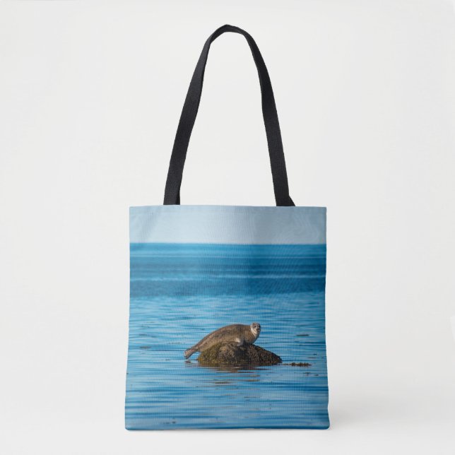 Atlantic Harbor Seal Tote Bag (Front)