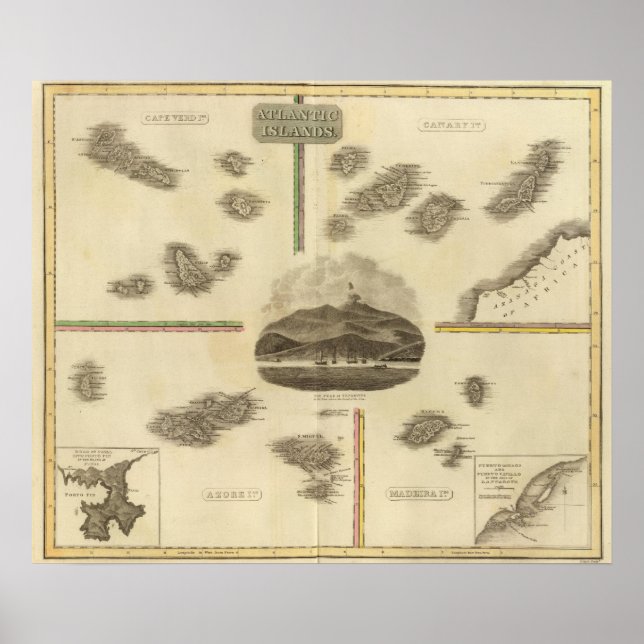 Atlantic islands poster (Front)