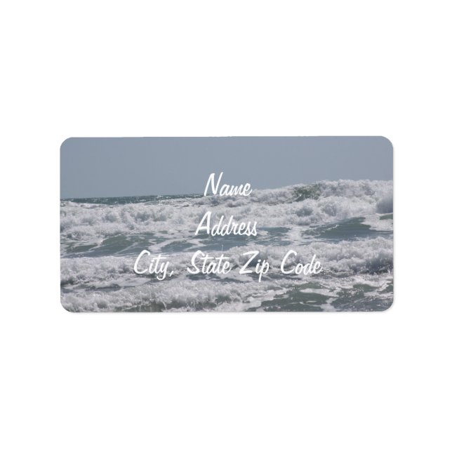 Atlantic Ocean Address Labels (Front)