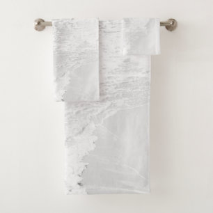 Atlantic Ocean Bliss #4 #wall #art Bath Towel Set