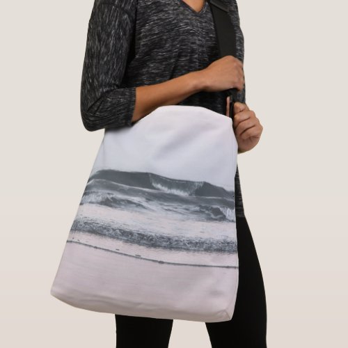 Atlantic Ocean Dream Waves 5 water decor art  Crossbody Bag