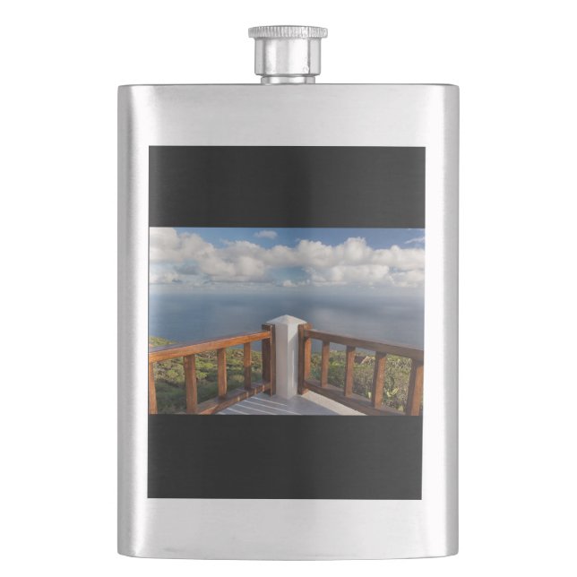 Atlantic Ocean Flask (Front)