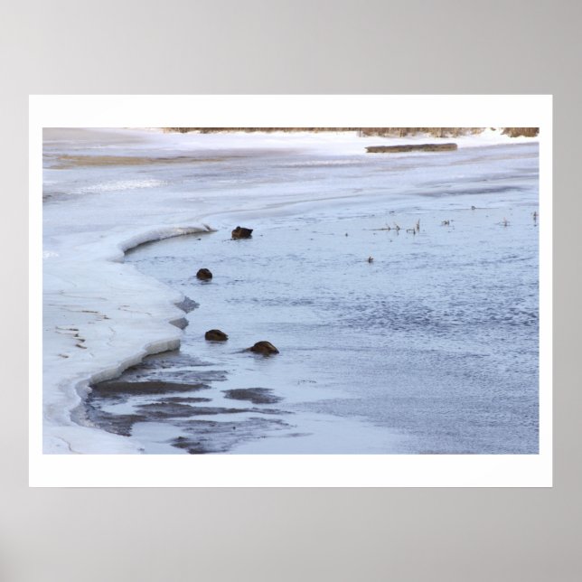 Atlantic Ocean Frozen Poster (Front)