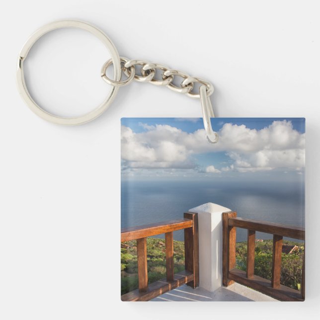 Atlantic Ocean Keychain (Front)