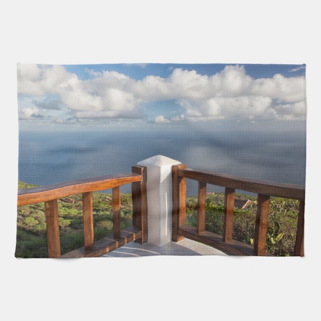 Atlantic Ocean Kitchen Towel (Horizontal)