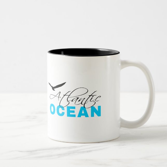 Atlantic Ocean Two-Tone Coffee Mug (Right)