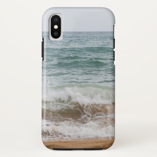 Atlantic Ocean Waves 1 ocean wall art  iPhone X Case