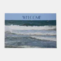 Beautiful Beach Seascape Nonslip Doormat