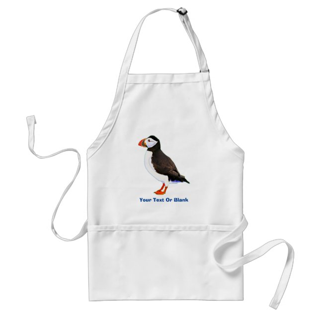 Atlantic Puffin Adult Apron (Front)