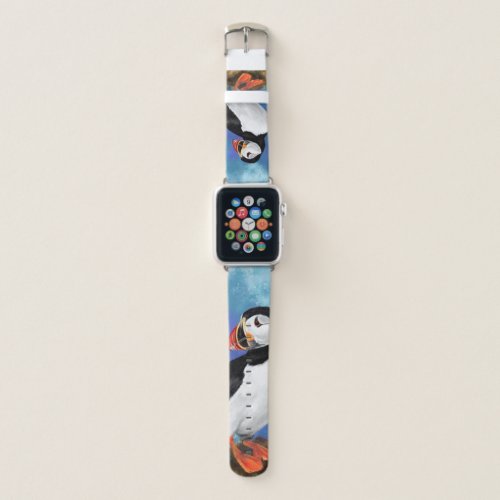 Atlantic Puffin Bird Apple Watch Band