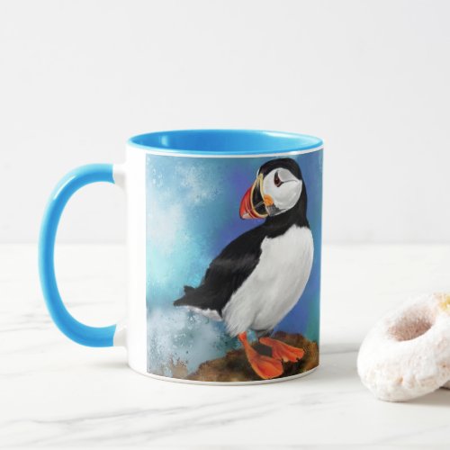 Atlantic Puffin Birds Mug Gift