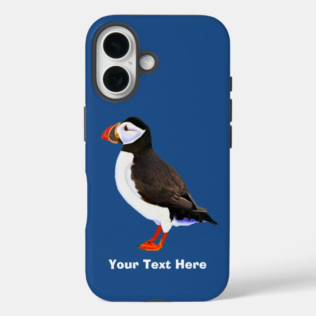 Atlantic Puffin Case-Mate iPhone Case (Back)