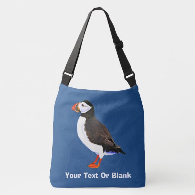 Atlantic Puffin Crossbody Bag (Front)