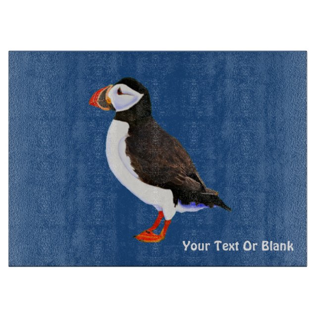 Atlantic Puffin Cutting Board (Front)
