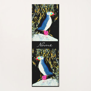 Atlantic puffin design Thunder_Cove Yoga Mat