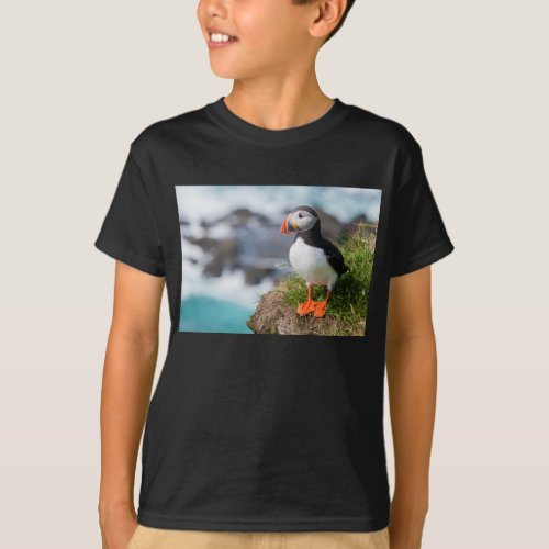 Atlantic Puffin Fratercula Arctica T_Shirt