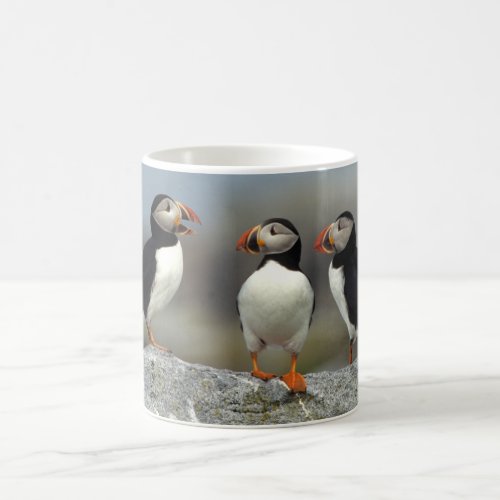 Atlantic Puffin Group Coffee Mug