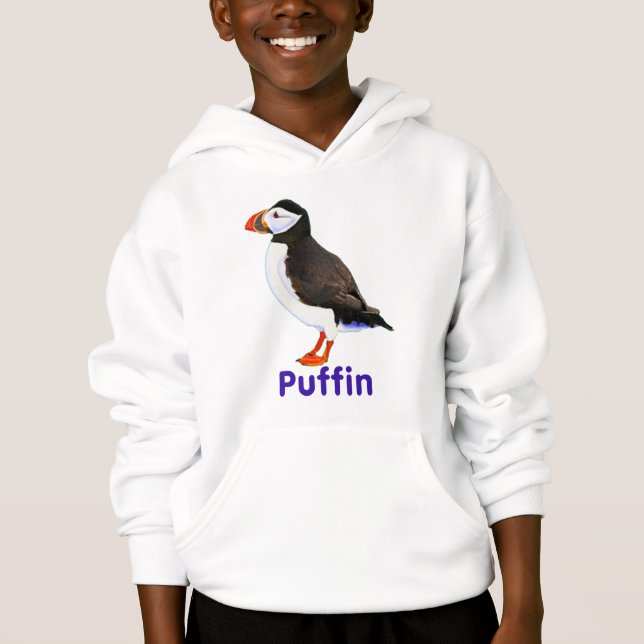 Atlantic Puffin Hoodie (Front)